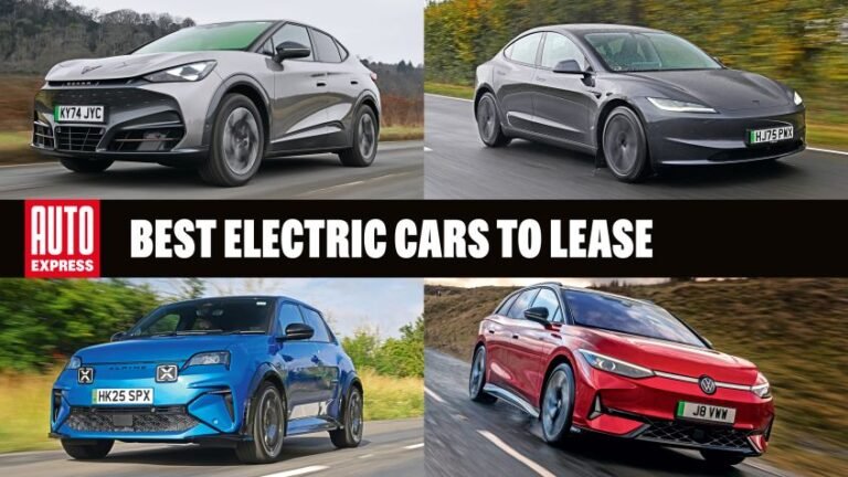 Best electric cars to lease 2026