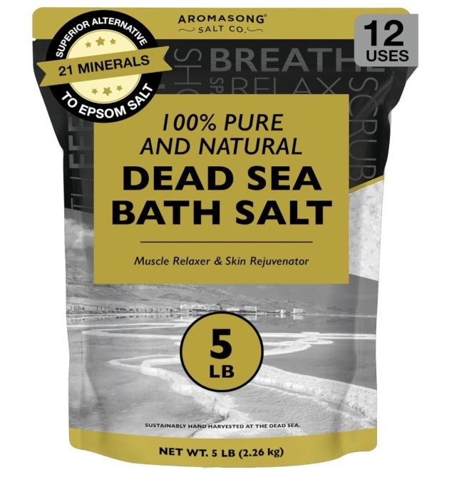 Aromasong Dead Sea Bath Salt (5 lbs) only $13.98 shipped, plus more!