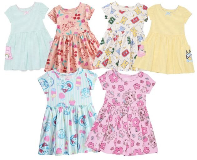 Powerpuff Toddler Girl’s Character Dresses only $4.99!