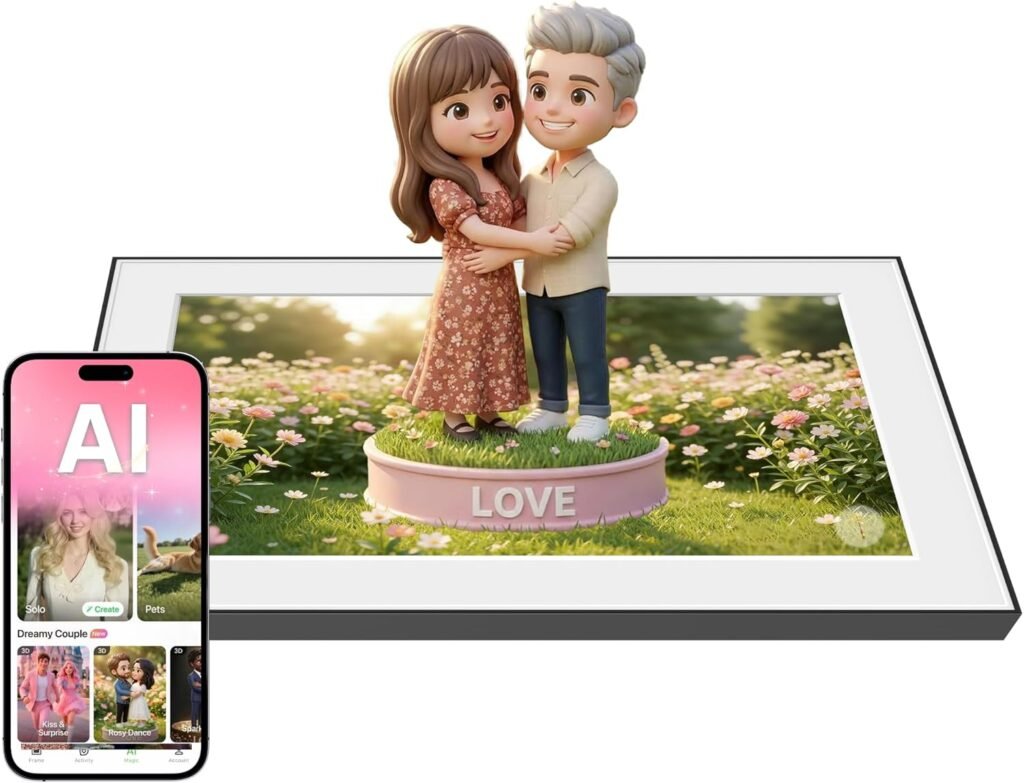Homture Magic Frame Drops to $139 for Valentine’s Day — The World’s First AI Video Smart Photo Display
