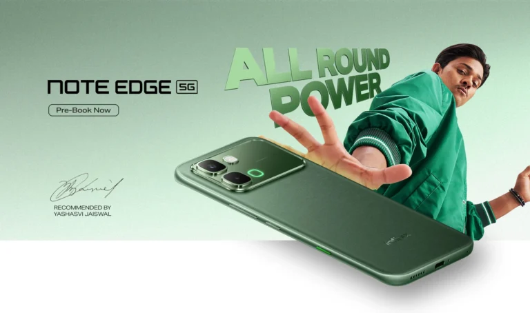 Infinix Note Edge 5G Launched: 6,500mAh Battery Meets Ultra-Slim Design