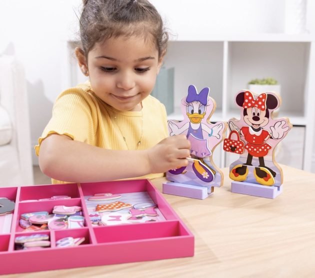 Melissa & Doug Wooden Magnetic Dress-Up only $8.55!