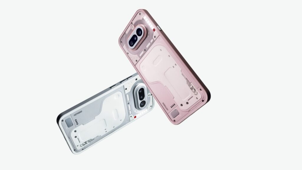 Too late for Valentine’s Day, but we’ll take Nothing’s new pink Phone 4a