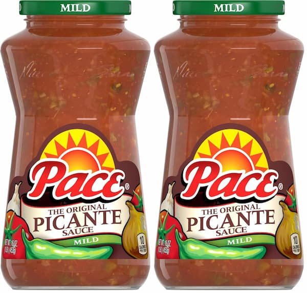 TWO Pace Mild Picante Sauce, 16 oz Jars only $3.79 shipped!