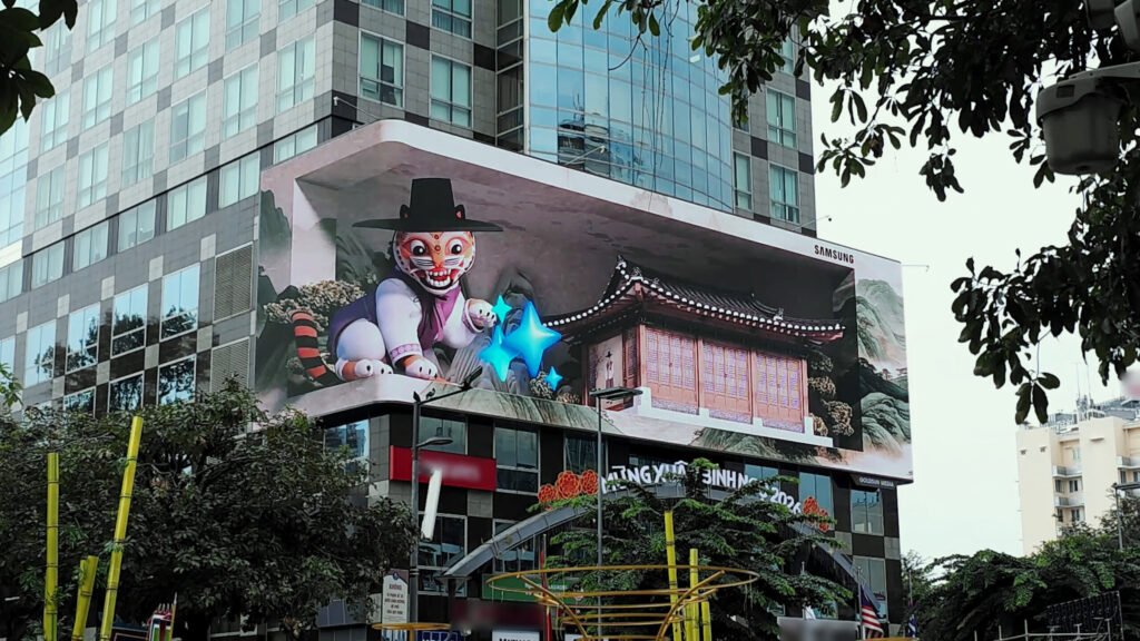 Samsung is using 3D billboards to bring Galaxy S26 AI features to life