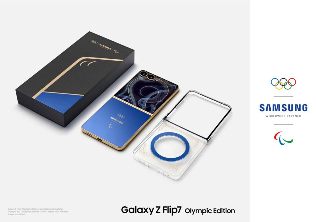 An Olympian Is Selling Their Free Galaxy Z Flip 7 Olympic Edition On eBay, And It's Not Cheap