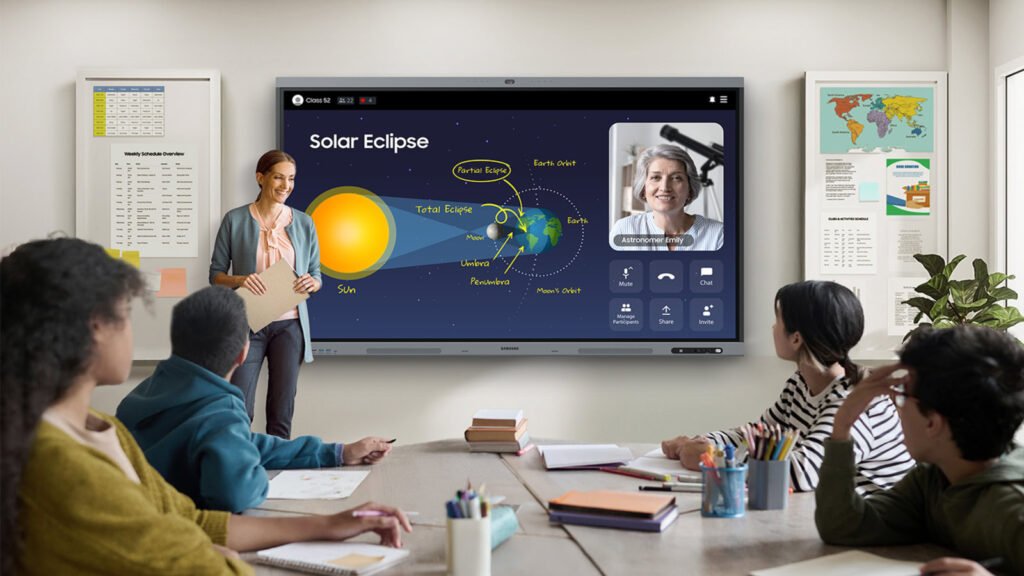 Samsung Brings AI to Classrooms with WAFX-P Interactive Display