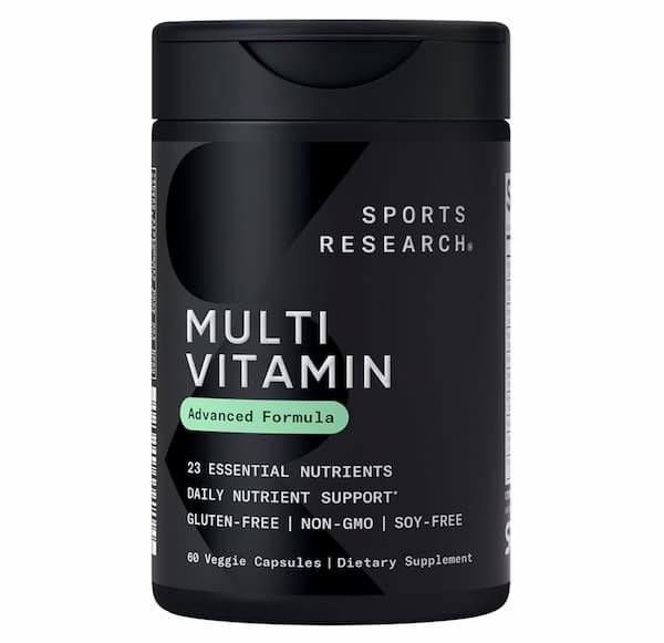 Sports Research Multivitamin Advanced Formula Veggie Capsules, 60-Count only $9.30 shipped (Reg. $23)!