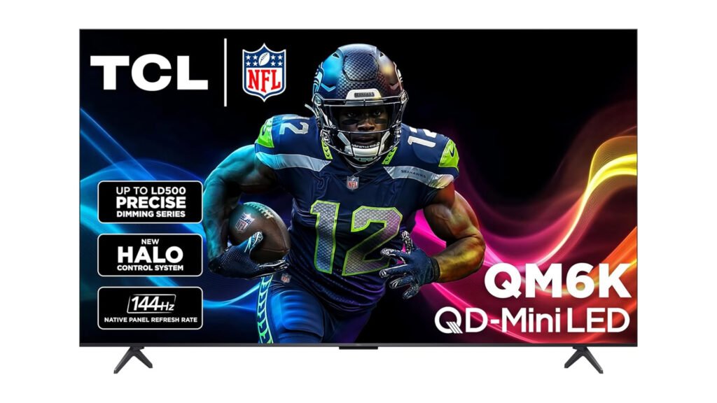 Save hundreds on TCL's HUGE 75-inch QM6K 4K smart TV