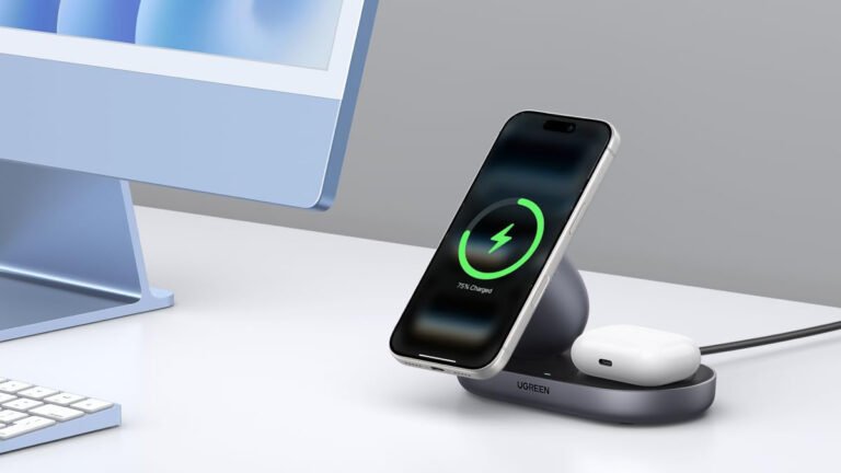 Save 35% on this awesome UGREEN Qi2 15W Wireless Charger 2-in-1