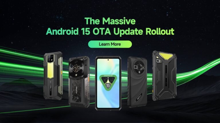 Ulefone Brings Android 15 to Over 20 Rugged Phones and Tablets