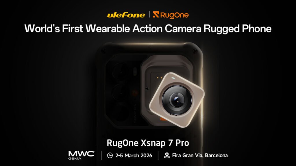 Ulefone's MWC 2026 Star: A Rugged Phone With Detachable Magnetic Action Camera