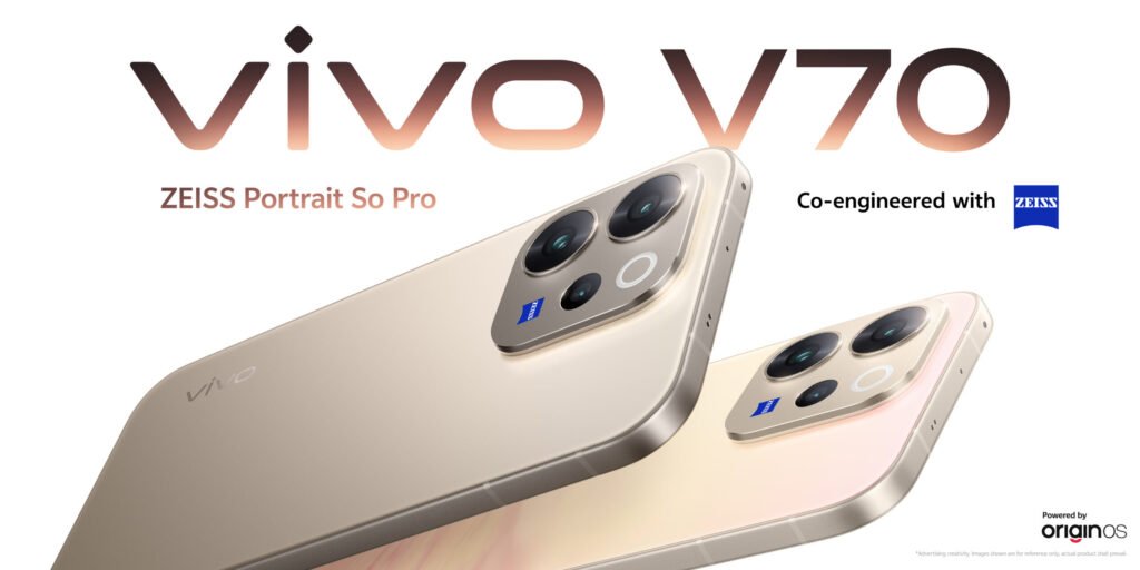 Vivo V70 Series Brings Flagship Features to Mid-Range: 6,500mAh Battery, ZEISS Cameras & More