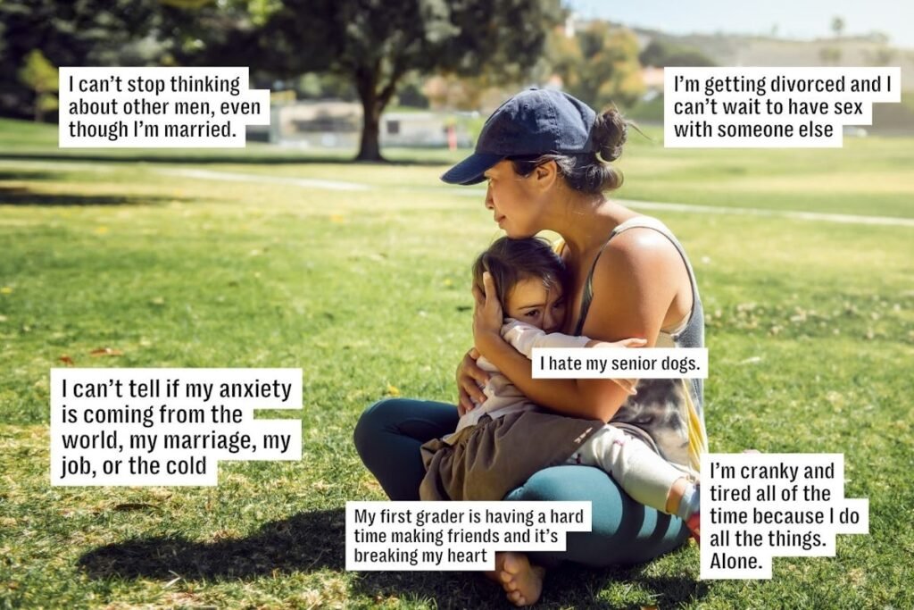 “Don’t Know How To Help My Impotent Husband” & 46 Other Mom Confessions