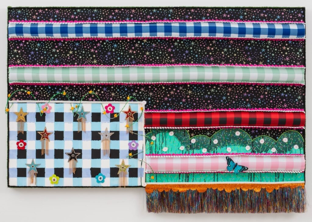 Victoria Dugger Reinterprets the American Flag in Glitter and Fringe