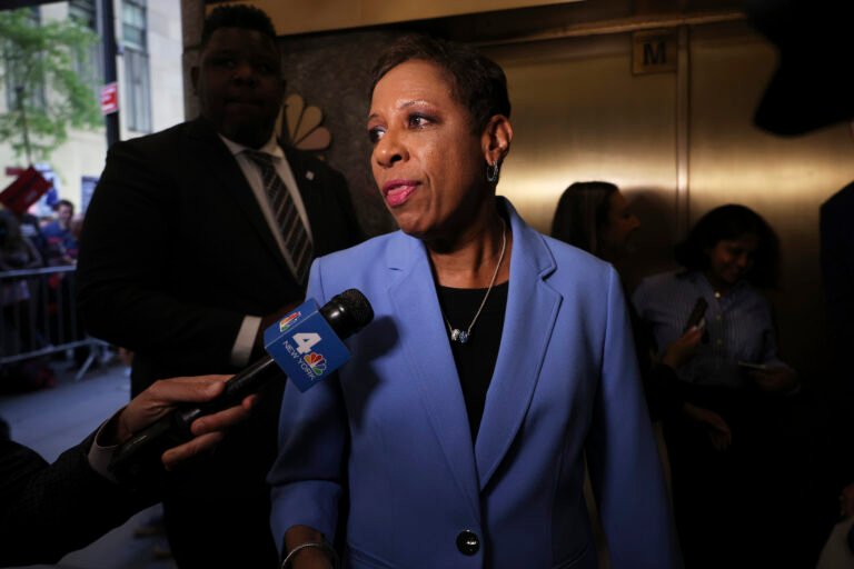 New York’s Kathy Hochul forms first women-led ticket, selecting Adrienne Adams as her running mate