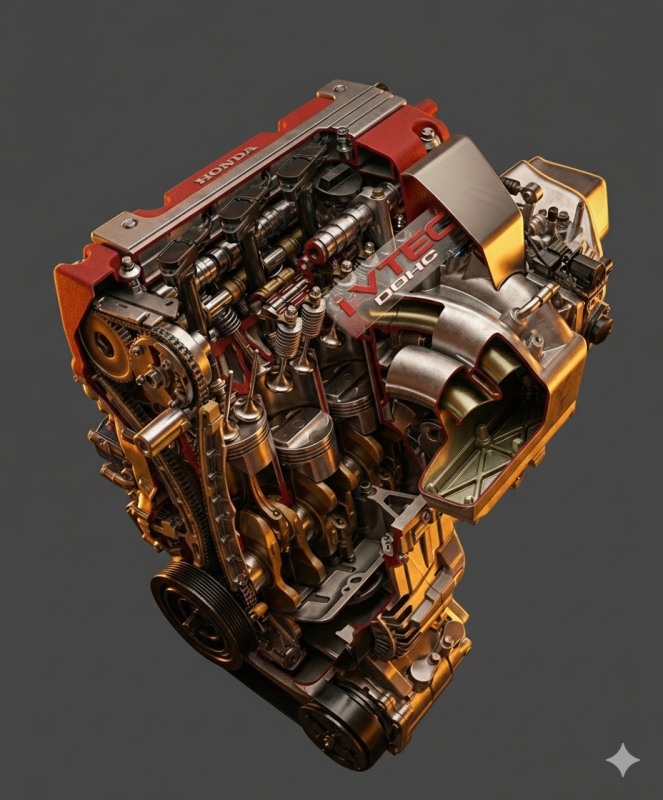 Why Honda’s Greatest Four-Cylinder Engine Was Detuned Before It Reached Production