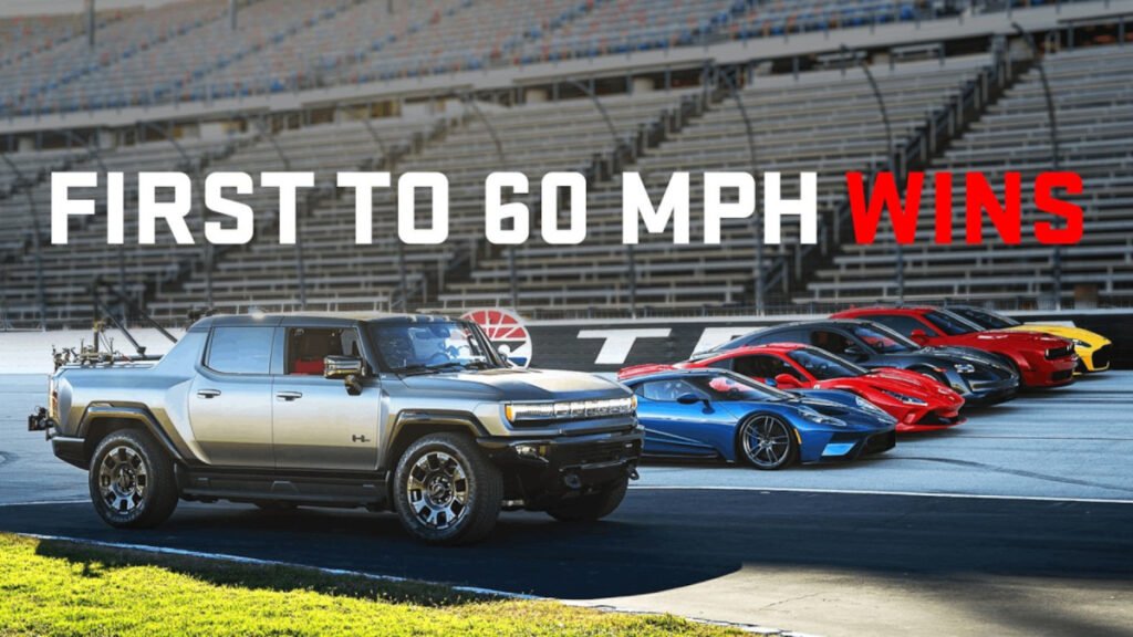 This 9,000-Pound GMC Hummer EV Just Beat Five Supercars From 0–60
