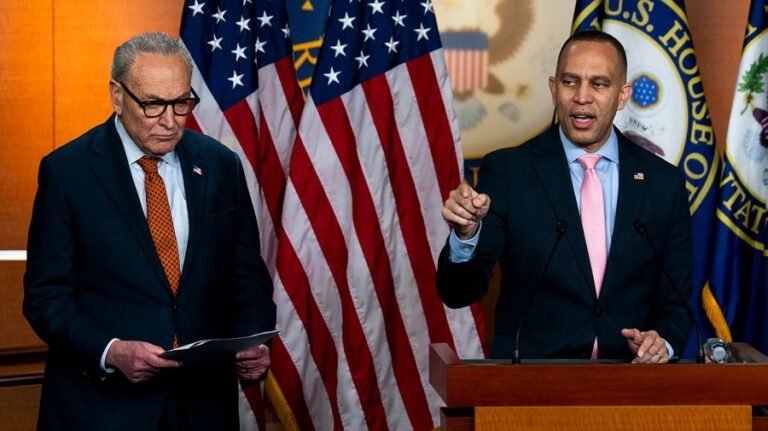 Schumer, Jeffries review White House proposal to end DHS shutdown