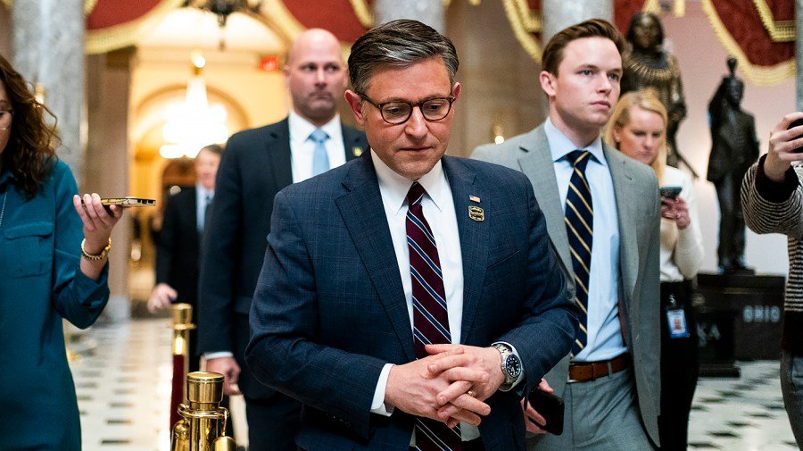 Speaker Johnson: Not 'appropriate' for DOJ to track members' Epstein files searches