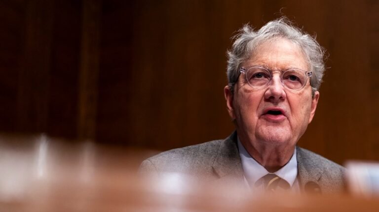 GOP senators warn Justice Department to release all Epstein files mentioning Trump