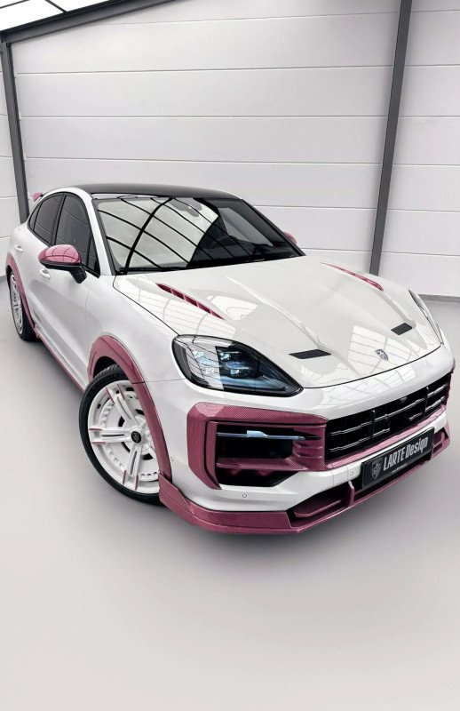 This Porsche Cayenne Body Kit Is So Pink It Hurts