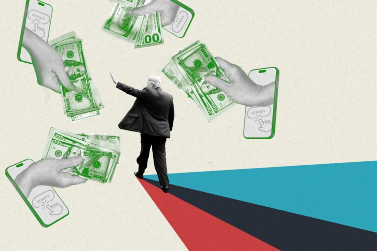 Trump keeps driving online fundraising — for both parties