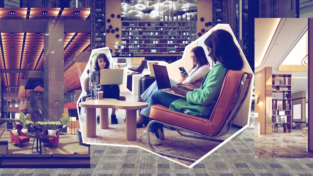 How ‘work from hotel’ became the new WFH