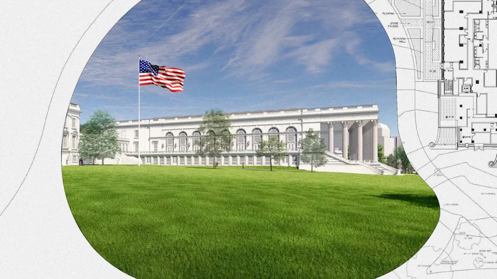 The proposed White House lawn is a design crime