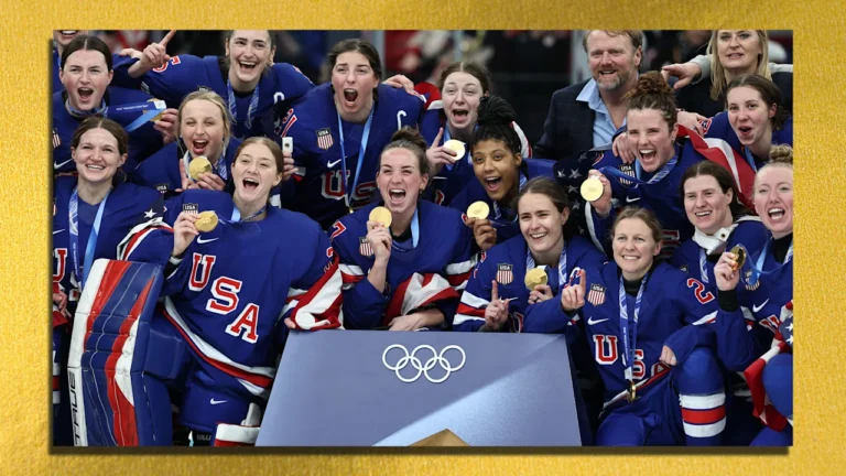 This hotline is letting fans congratulate the U.S. women’s hockey team after its gold medal win