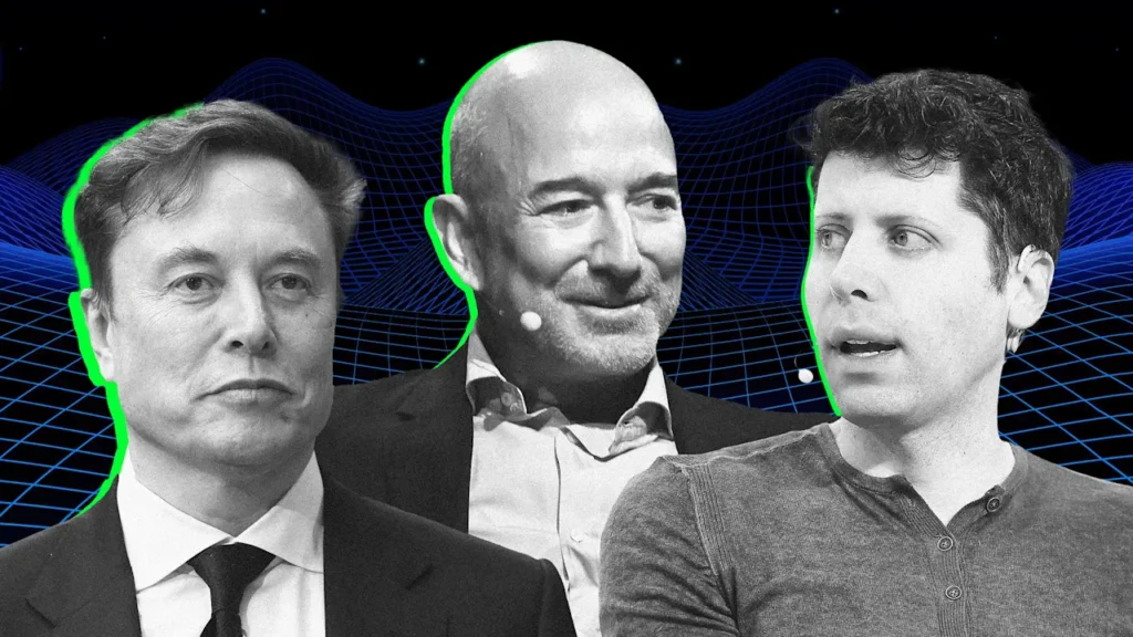 Have you heard the one about Musk, Bezos, and Altman walking into a gym?
