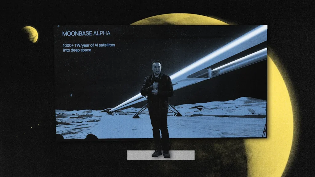 Here’s how Elon Musk’s giant moon cannon would actually work