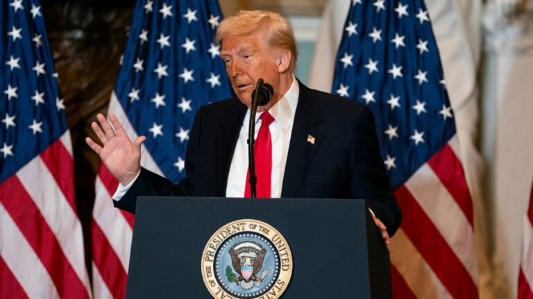 Watch live: Trump gives remarks at National Prayer Breakfast