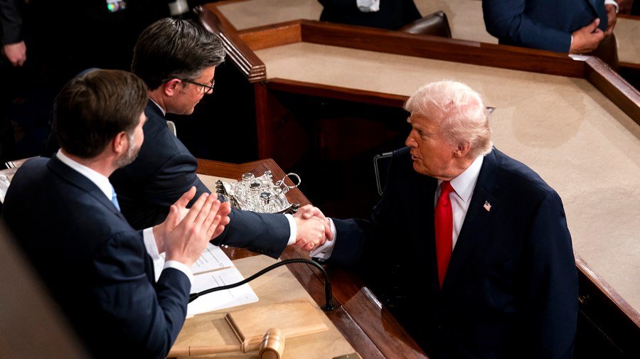 Trump State of the Union piles pressure on Johnson for second reconciliation push