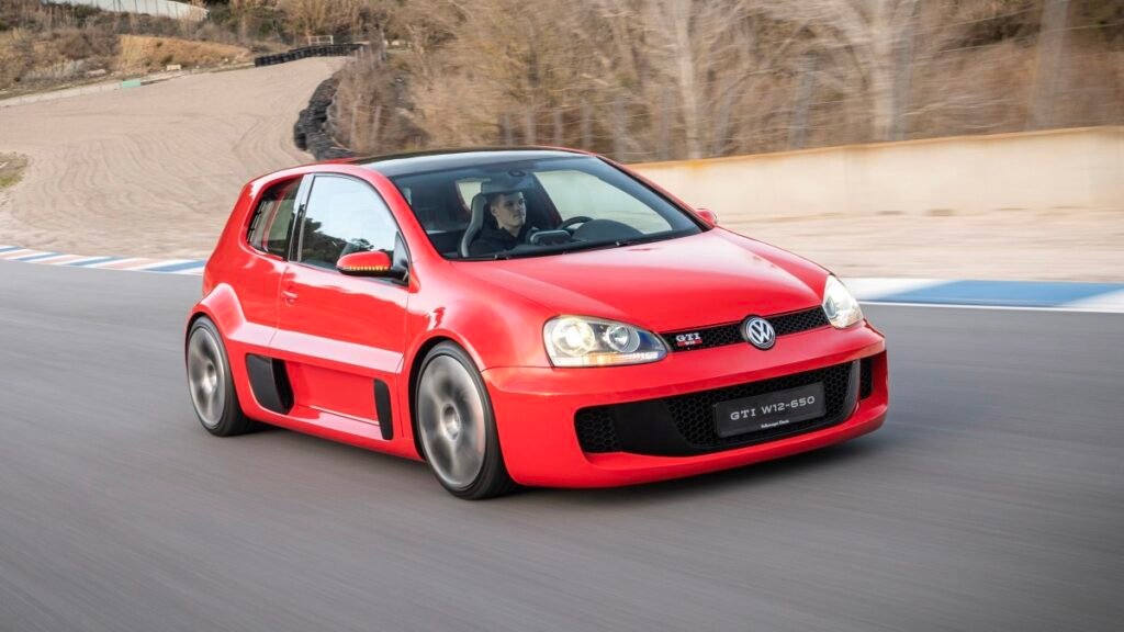 Volkswagen Gives W12-Powered Golf GTI Fresh Paint for 50th Anniversary