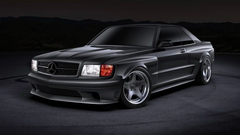 RennTech Is Turning a Classic Mercedes SEC Into a 660-HP V12 Sledgehammer