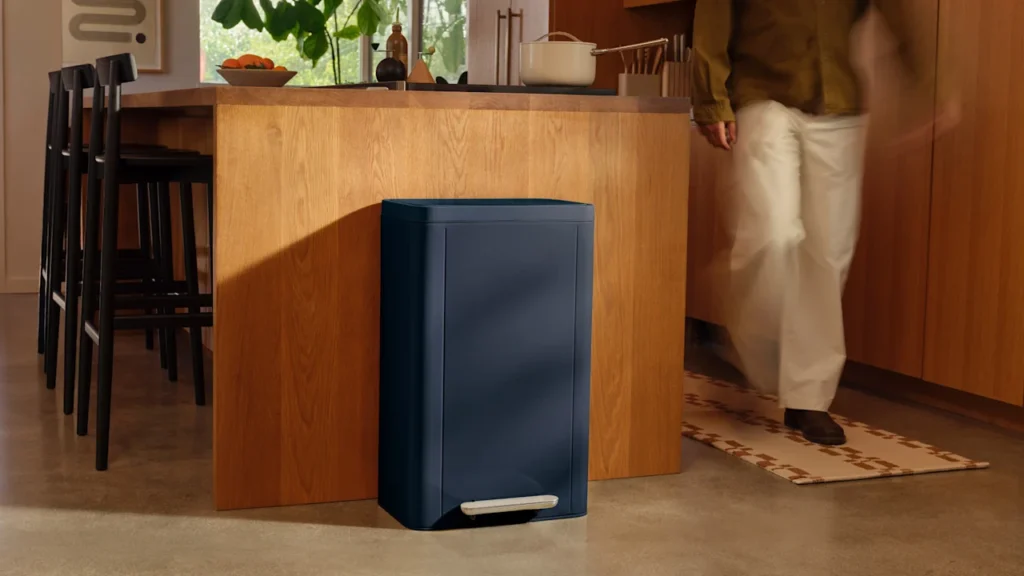 Your trash can is ugly. Caraway wants to fix that