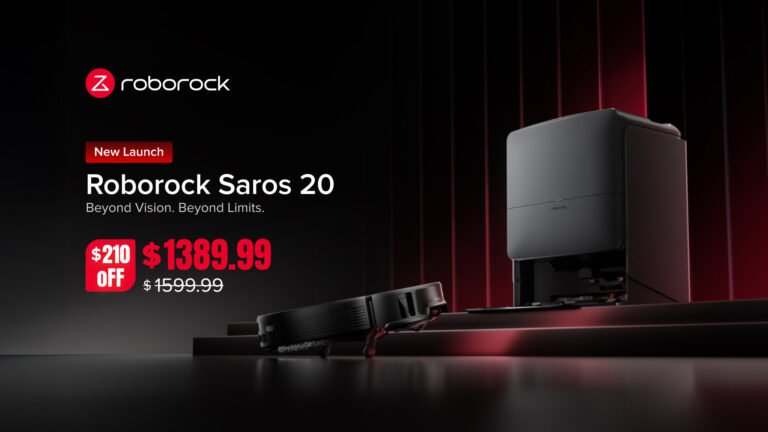 The Roborock Saros 20 Sees More, Cleans More, and Stops at Nothing
