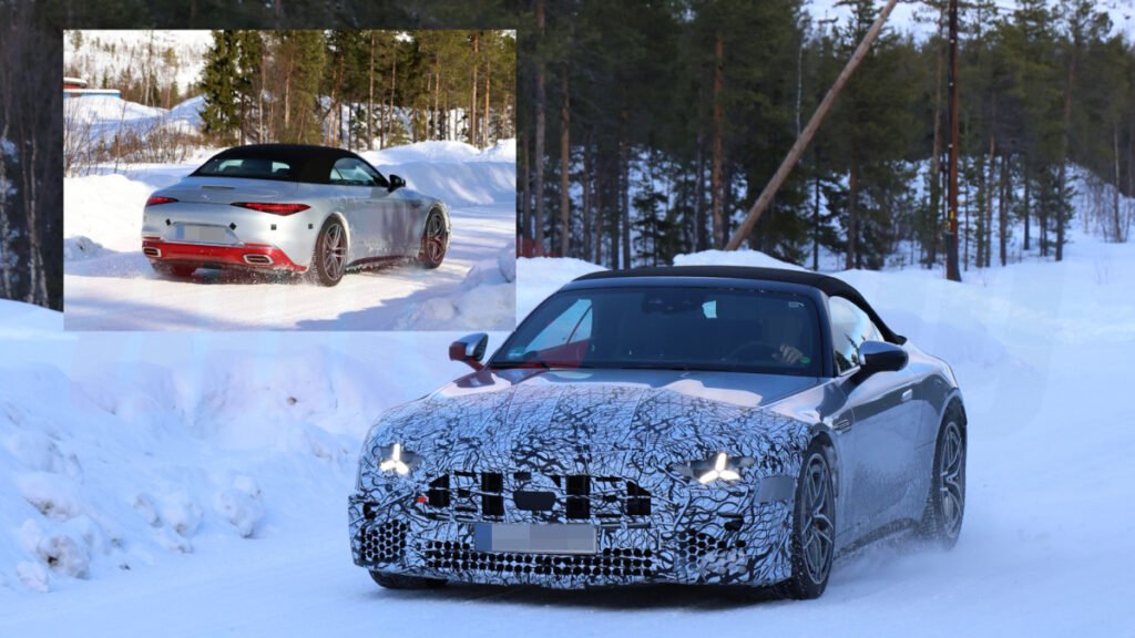 Mercedes-AMG and Mercedes-Maybach SL Roadsters Spied with Fresh New Looks