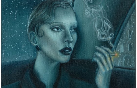 Sophia Huitema "Prussian Blue" @ Harper’s Apartment