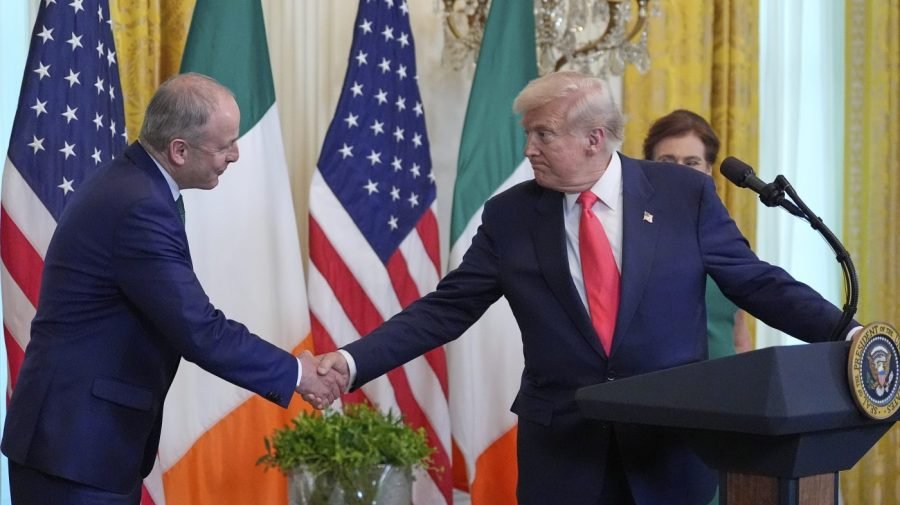 Watch live: Trump meets with Irish leader, participates in Friends of Ireland event