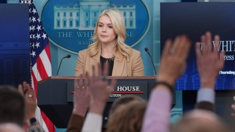 Leavitt, CNN's Kaitlan Collins spar over coverage of US deaths in Iran