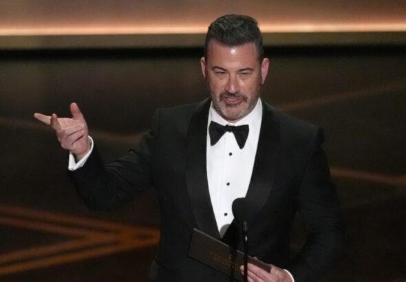 Jimmy Kimmel takes swipe at 'Melania' documentary at Oscars