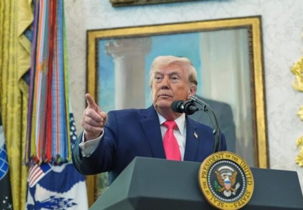 Trump rips birthright citizenship ahead of Supreme Court arguments