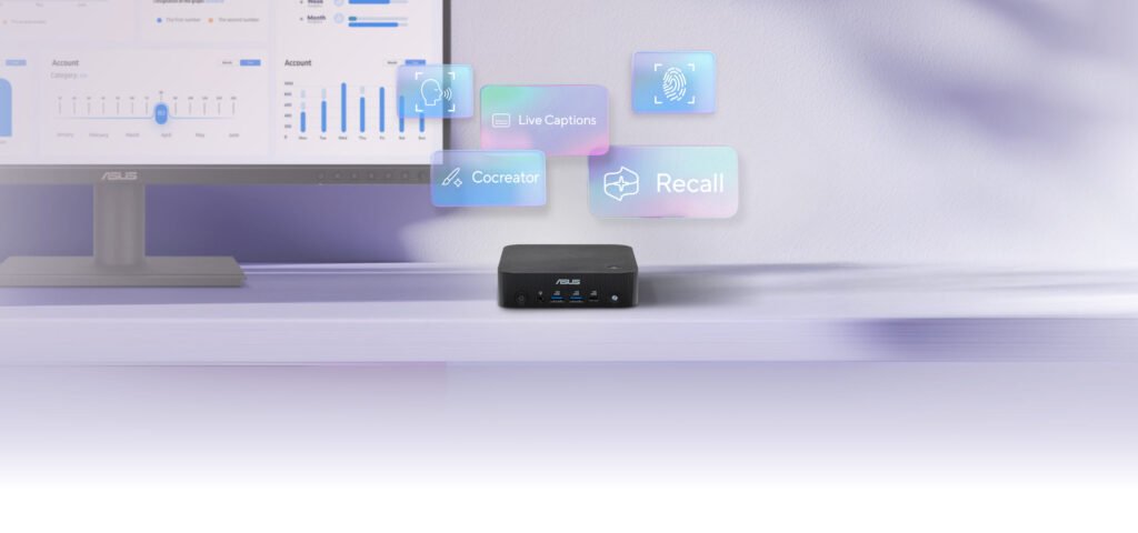 The new ASUS PN55 Mini PC can power up to four 4K displays