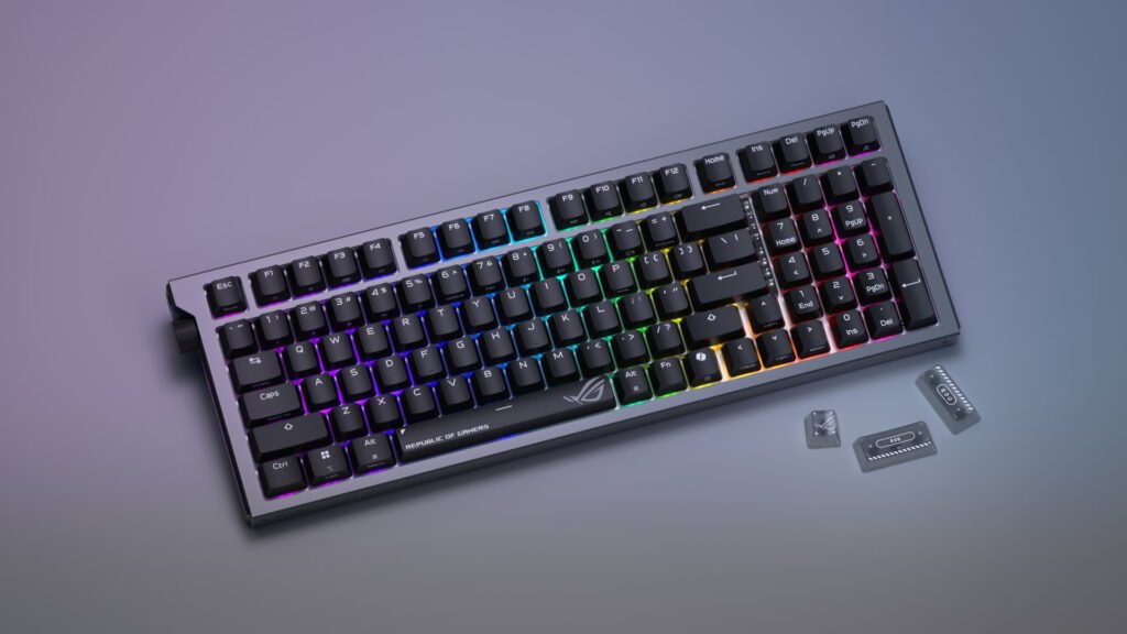 You can make the new ASUS ROG gaming keyboard last for 590 hours