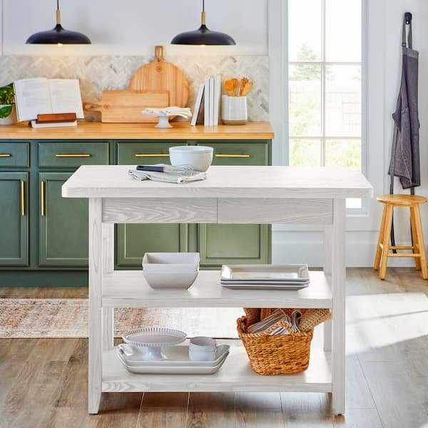 Better Homes & Gardens Wood Kitchen Island only $81.50 shipped (Reg. $198)!