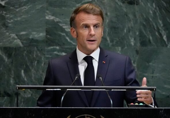 Macron calls for moratorium on striking energy, water infrastructure in Iran conflict