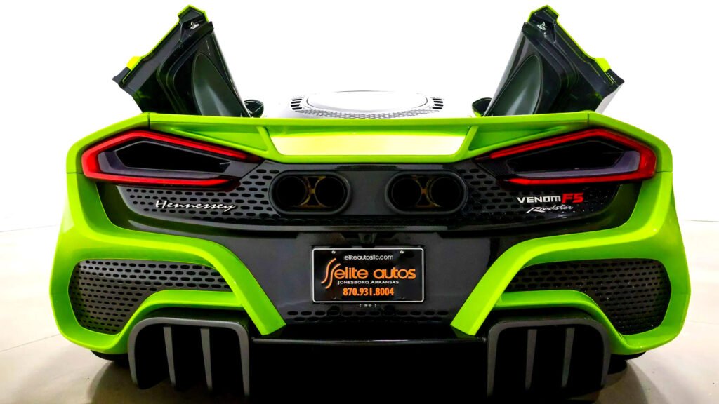 A 1,817 HP Hennessey With Just 681 Miles Is Already Pulling $2M Bids