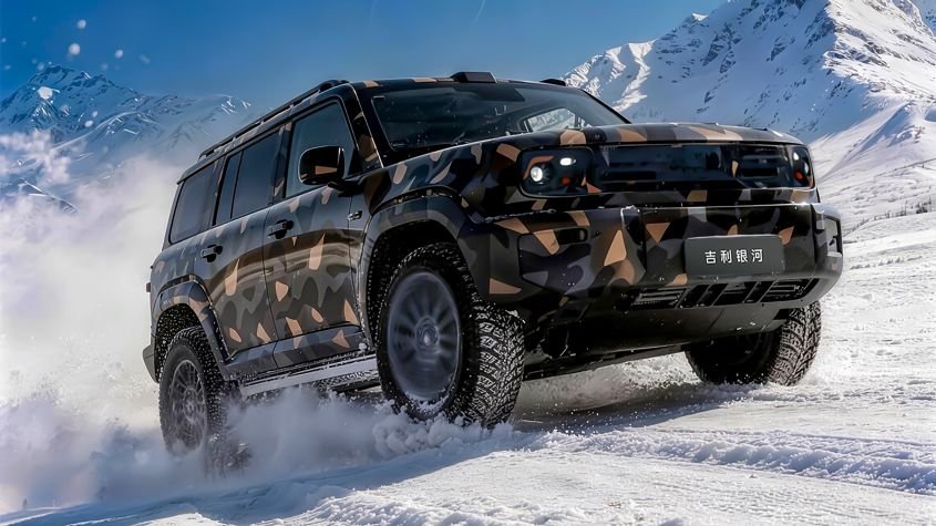 New Geely Galaxy Battleship 4x4 gets ready to challenge Land Rover Defender in 2028